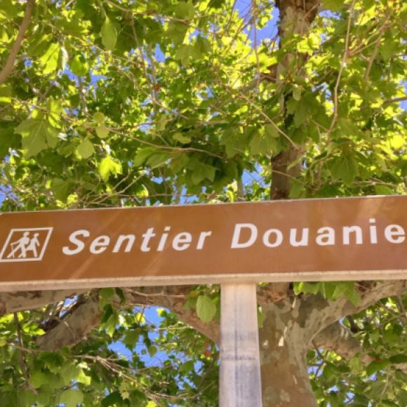 Sentier Douanier Sign